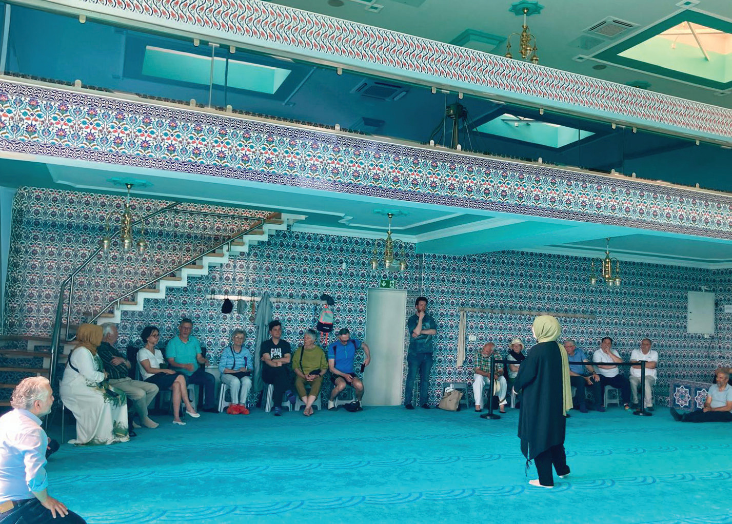 Begegnung in der DITIB-Moschee in Köln-Chorweiler im Mai 2024